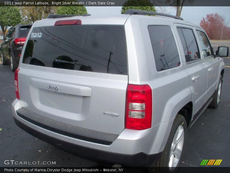 Bright Silver Metallic / Dark Slate Gray 2011 Jeep Patriot Latitude