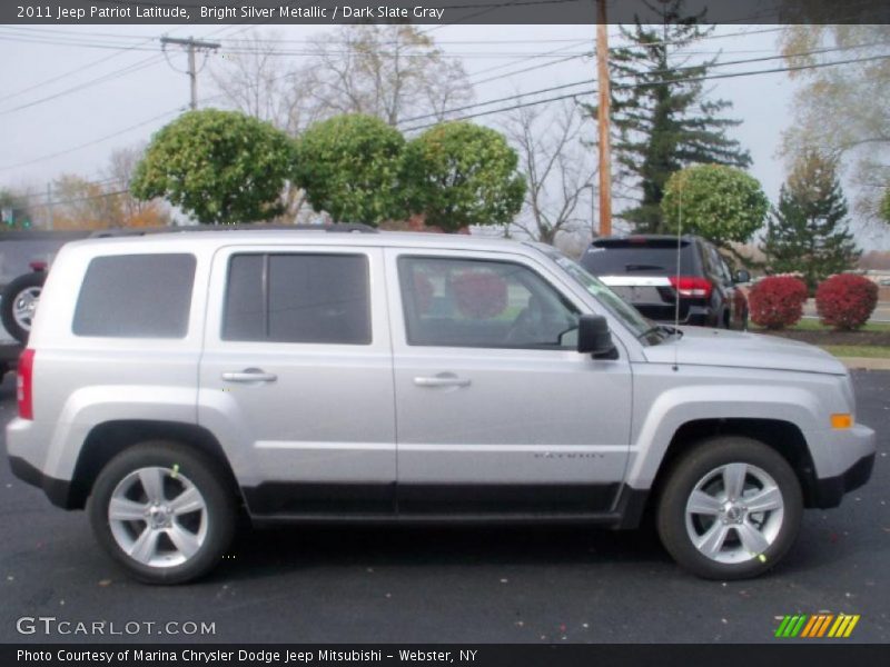 Bright Silver Metallic / Dark Slate Gray 2011 Jeep Patriot Latitude