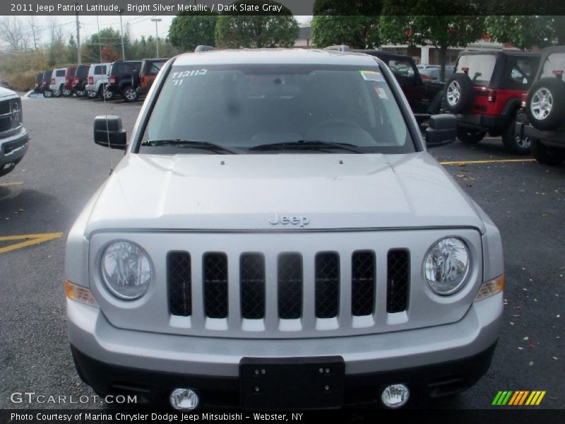 Bright Silver Metallic / Dark Slate Gray 2011 Jeep Patriot Latitude
