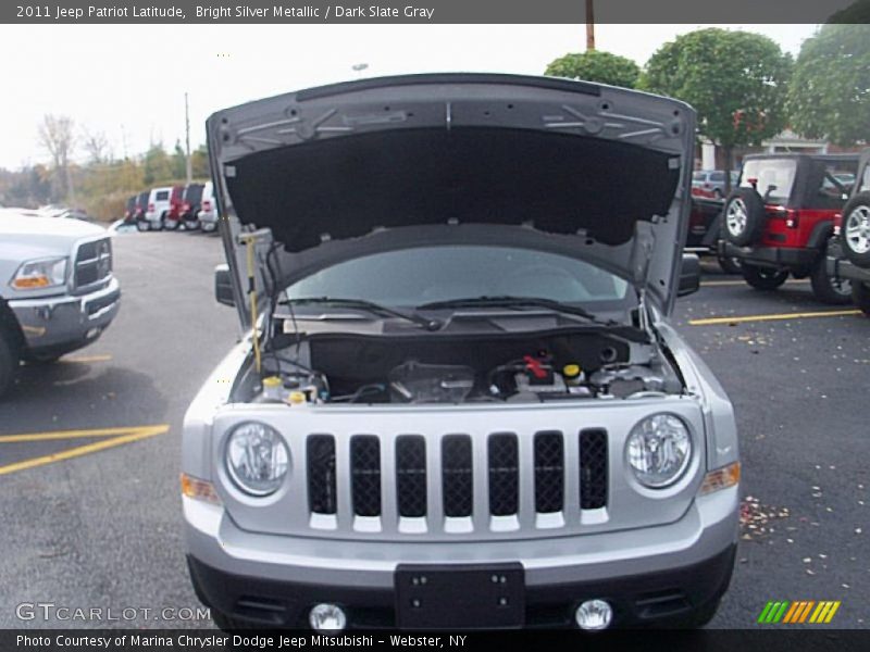 Bright Silver Metallic / Dark Slate Gray 2011 Jeep Patriot Latitude