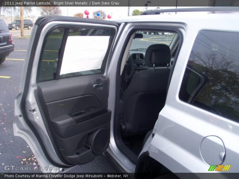 Bright Silver Metallic / Dark Slate Gray 2011 Jeep Patriot Latitude