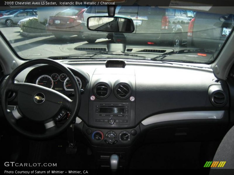 Icelandic Blue Metallic / Charcoal 2008 Chevrolet Aveo LS Sedan