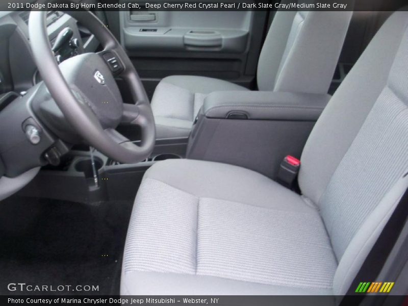  2011 Dakota Big Horn Extended Cab Dark Slate Gray/Medium Slate Gray Interior
