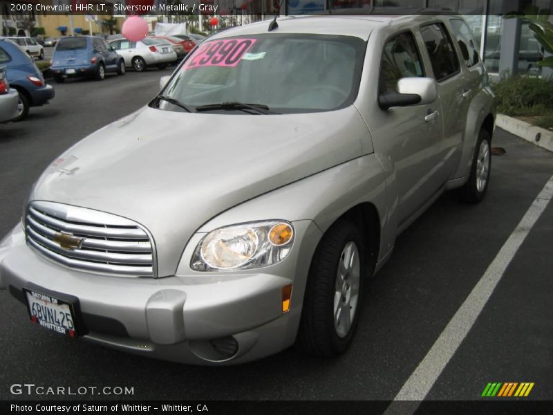 Silverstone Metallic / Gray 2008 Chevrolet HHR LT