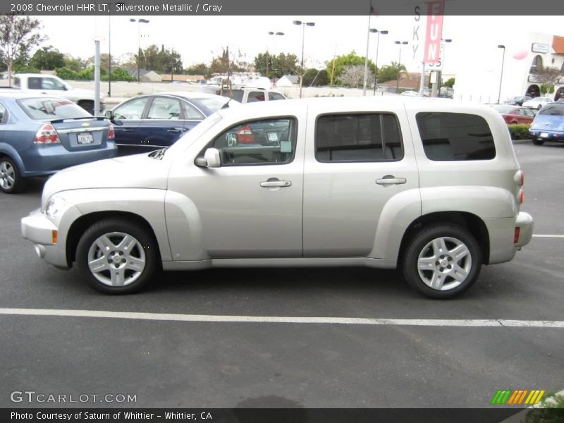 Silverstone Metallic / Gray 2008 Chevrolet HHR LT