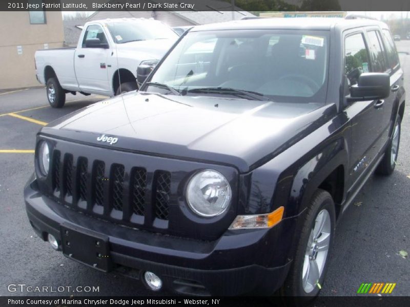 Blackberry Pearl / Dark Slate Gray 2011 Jeep Patriot Latitude