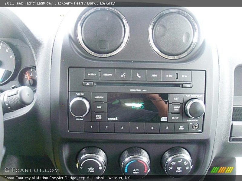 Blackberry Pearl / Dark Slate Gray 2011 Jeep Patriot Latitude