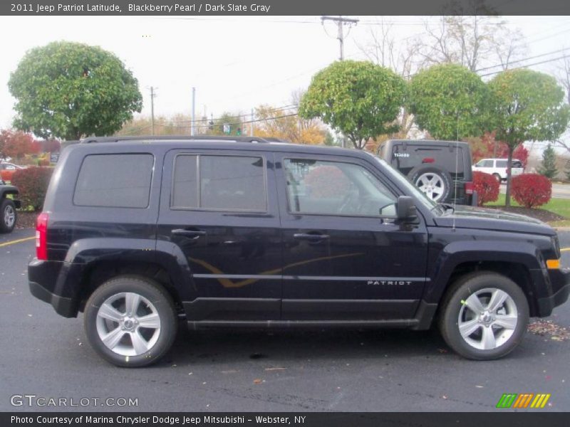 Blackberry Pearl / Dark Slate Gray 2011 Jeep Patriot Latitude