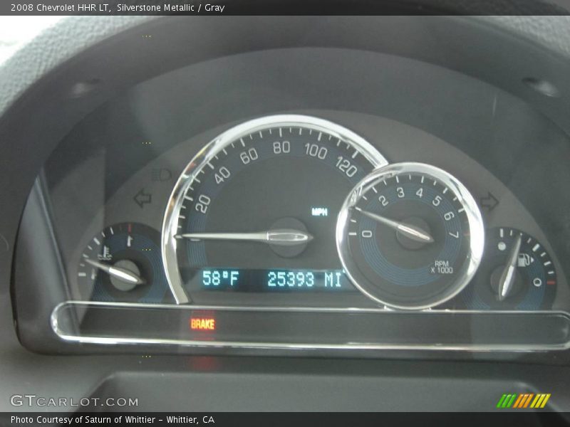 Silverstone Metallic / Gray 2008 Chevrolet HHR LT