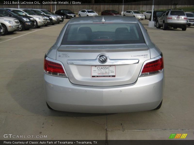 Quicksilver Metallic / Ebony 2011 Buick LaCrosse CXL