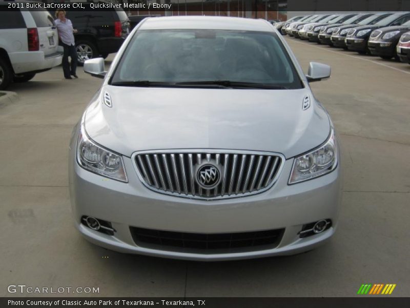 Quicksilver Metallic / Ebony 2011 Buick LaCrosse CXL