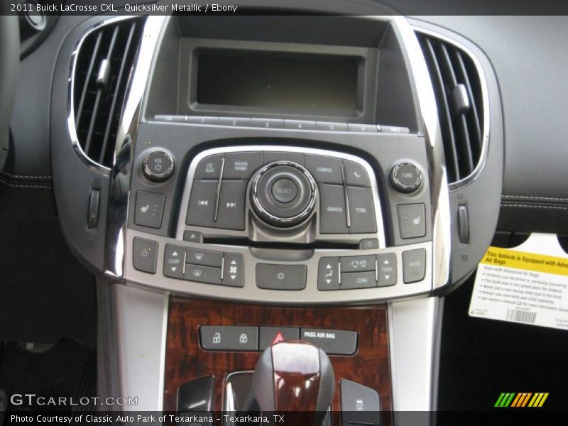 Quicksilver Metallic / Ebony 2011 Buick LaCrosse CXL