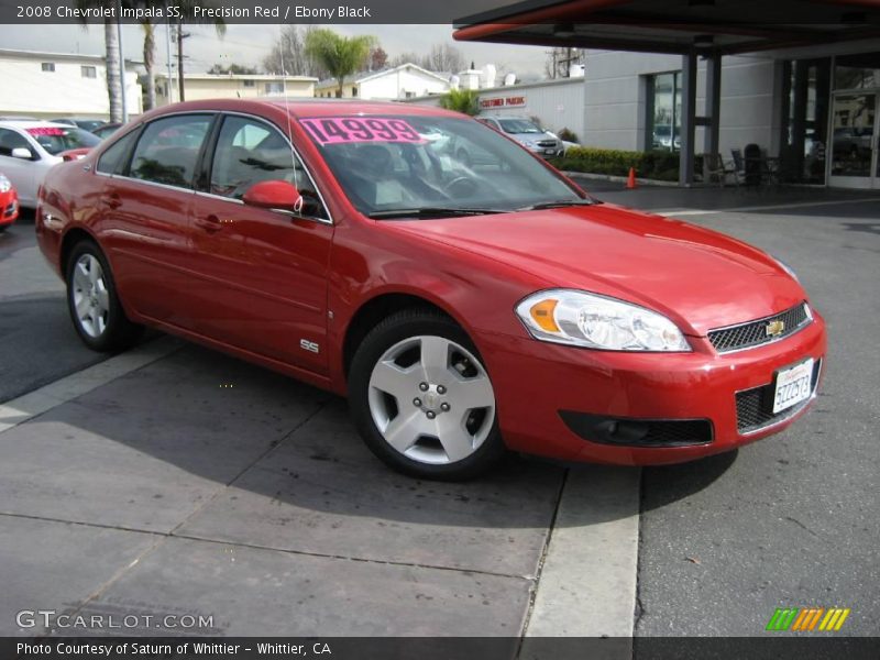 Precision Red / Ebony Black 2008 Chevrolet Impala SS