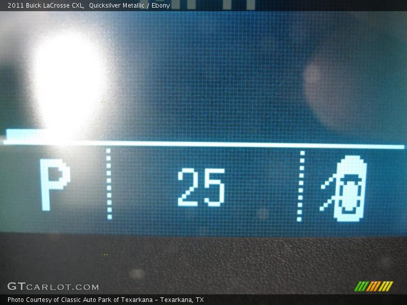 Quicksilver Metallic / Ebony 2011 Buick LaCrosse CXL