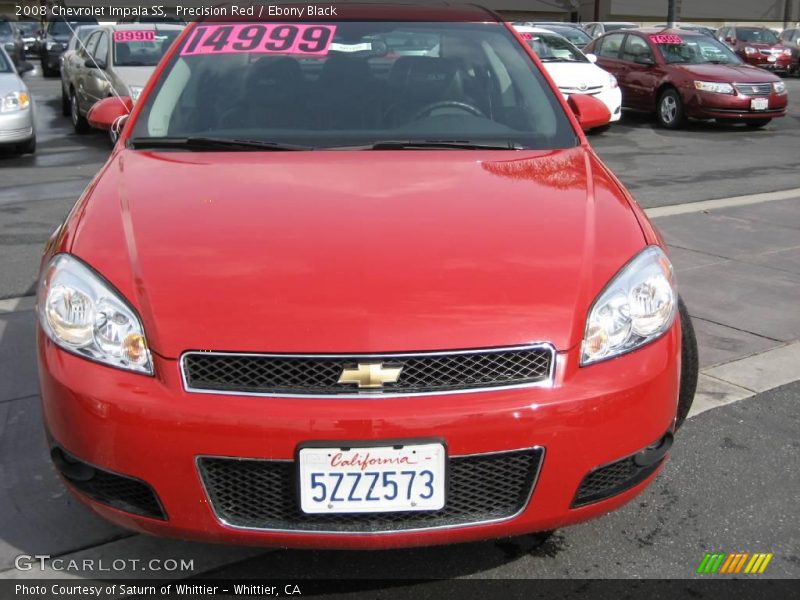 Precision Red / Ebony Black 2008 Chevrolet Impala SS