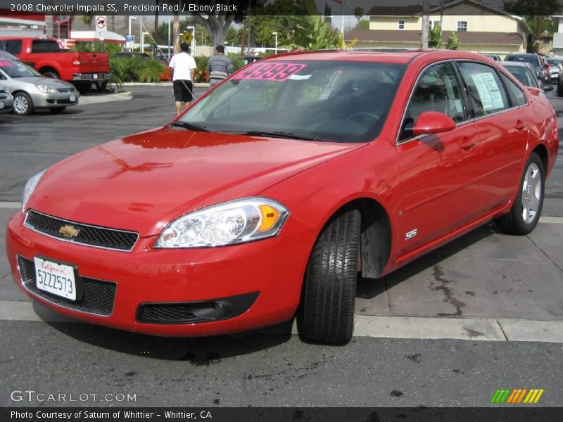 Precision Red / Ebony Black 2008 Chevrolet Impala SS