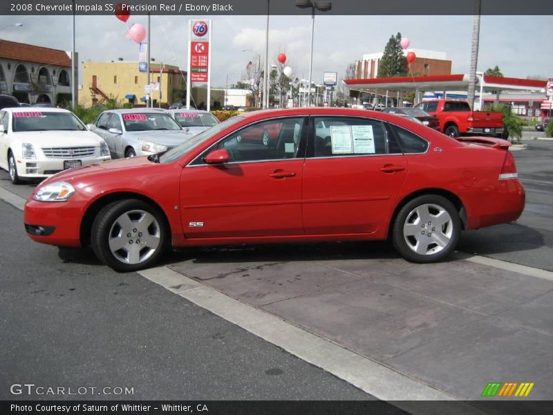 Precision Red / Ebony Black 2008 Chevrolet Impala SS