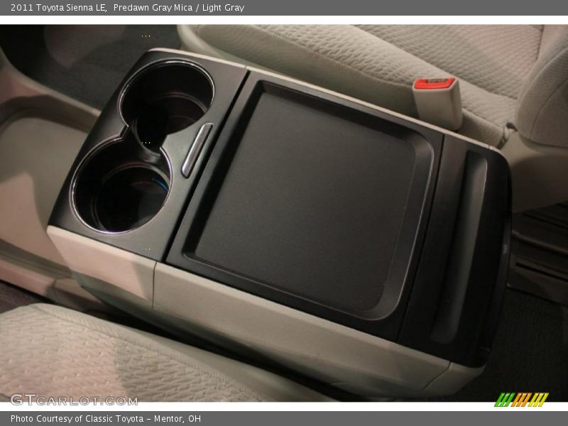Predawn Gray Mica / Light Gray 2011 Toyota Sienna LE
