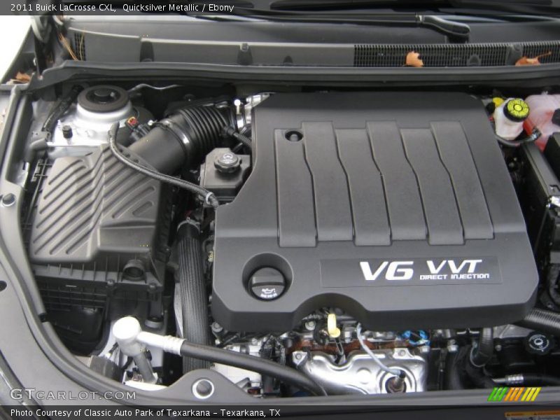 Quicksilver Metallic / Ebony 2011 Buick LaCrosse CXL