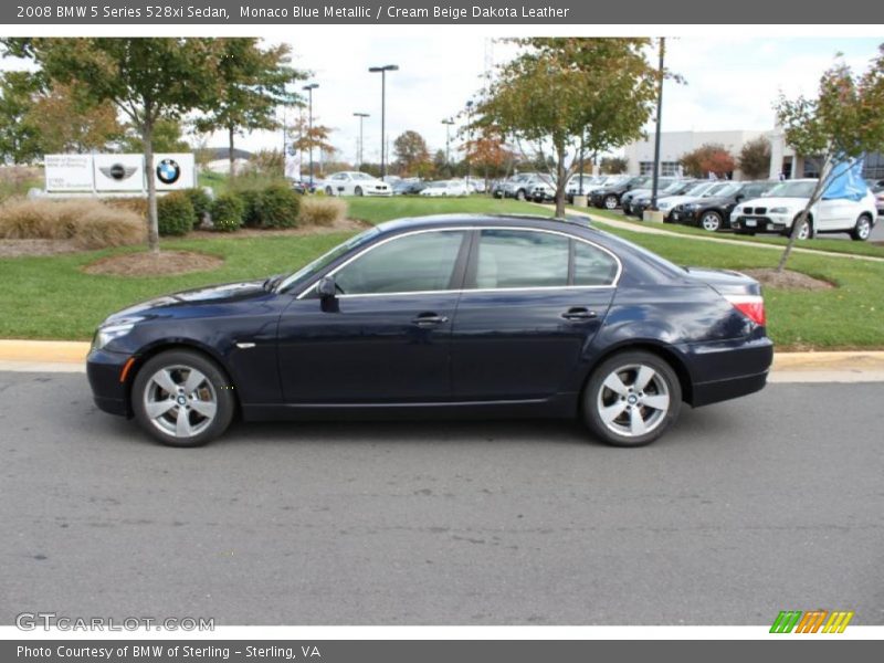  2008 5 Series 528xi Sedan Monaco Blue Metallic