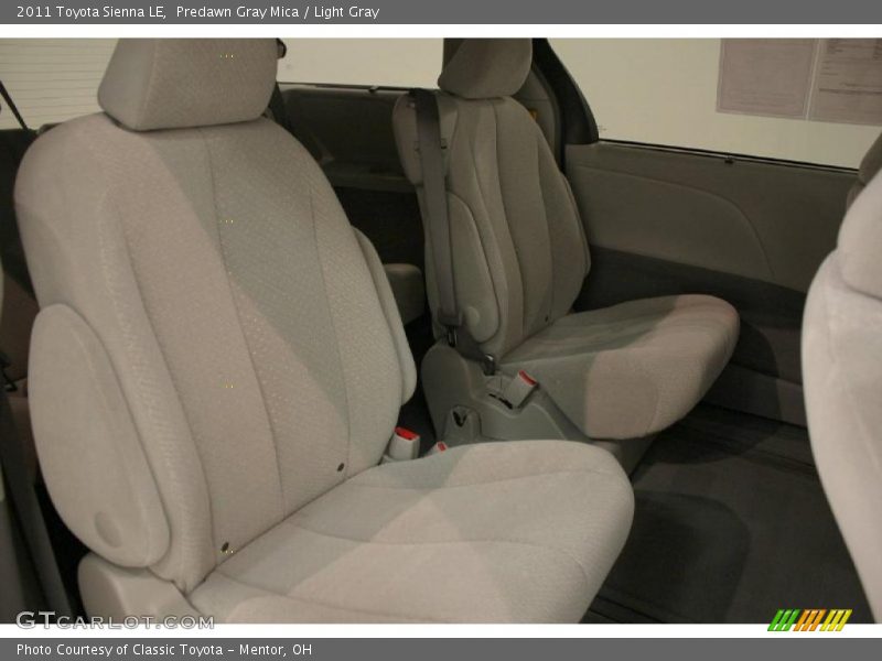 Predawn Gray Mica / Light Gray 2011 Toyota Sienna LE