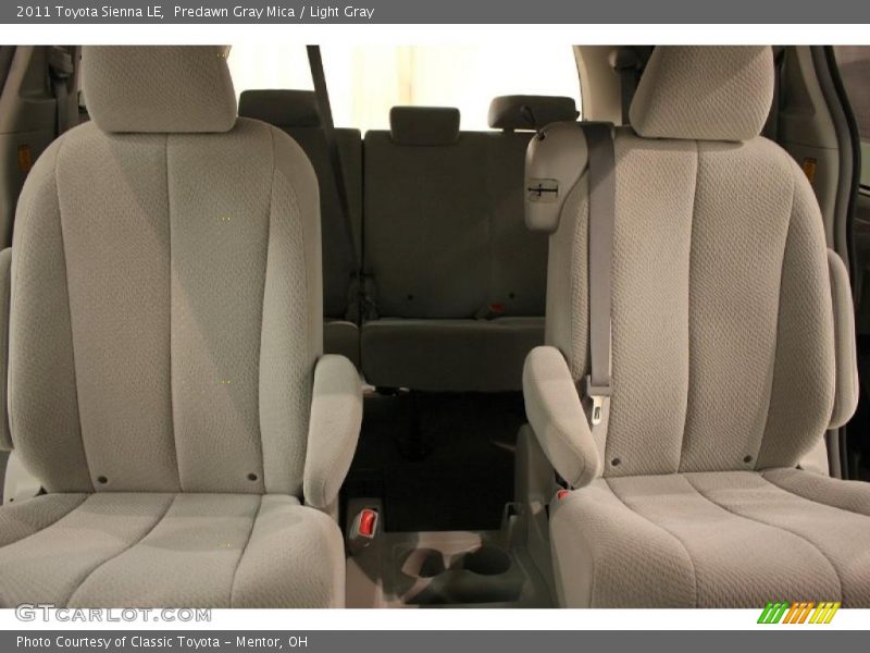 Predawn Gray Mica / Light Gray 2011 Toyota Sienna LE