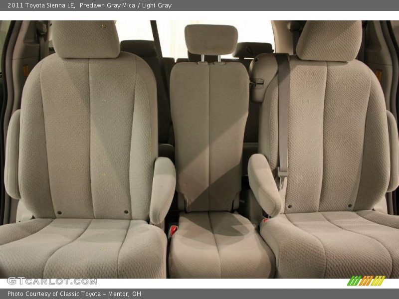 Predawn Gray Mica / Light Gray 2011 Toyota Sienna LE