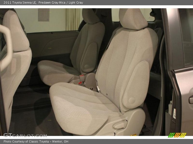 Predawn Gray Mica / Light Gray 2011 Toyota Sienna LE