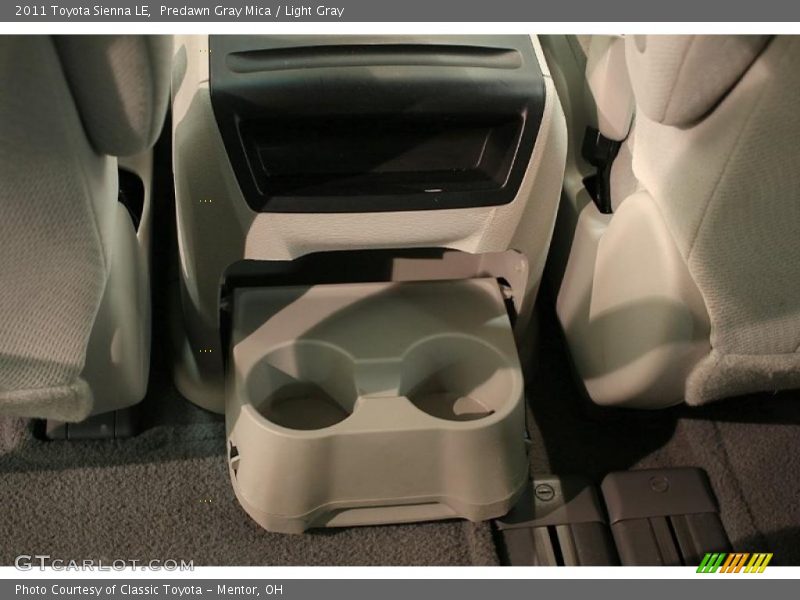 Predawn Gray Mica / Light Gray 2011 Toyota Sienna LE