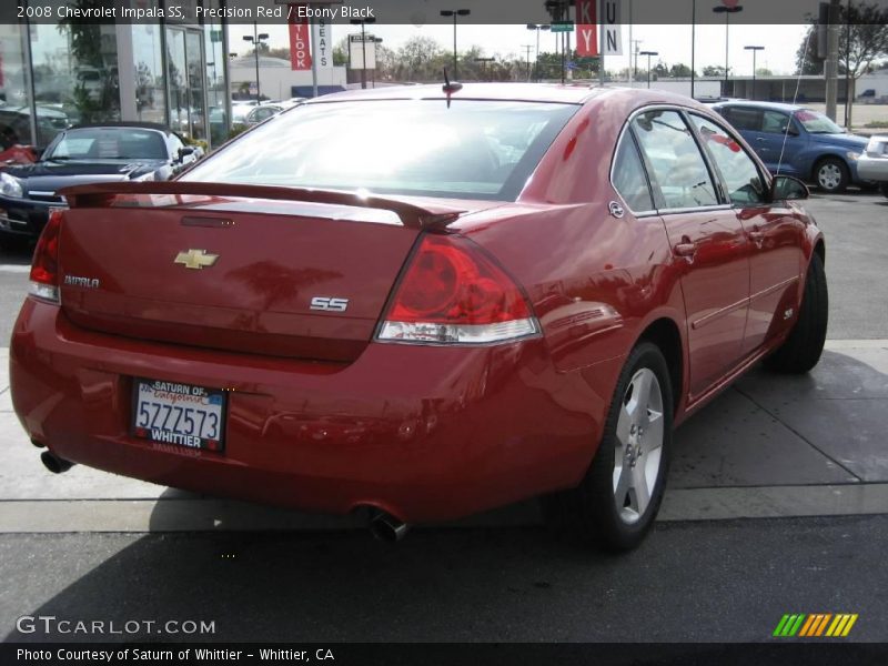 Precision Red / Ebony Black 2008 Chevrolet Impala SS