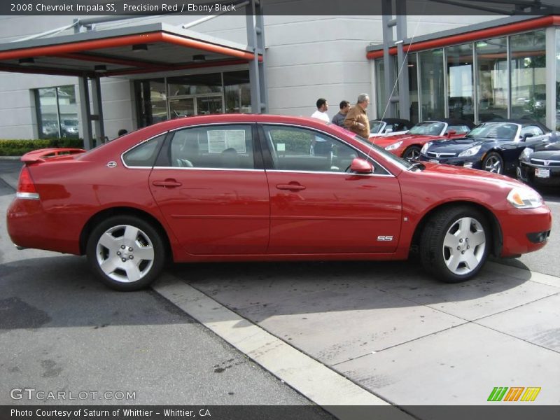 Precision Red / Ebony Black 2008 Chevrolet Impala SS