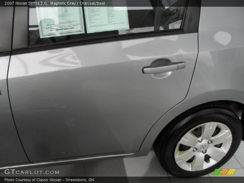 Magnetic Gray / Charcoal/Steel 2007 Nissan Sentra 2.0