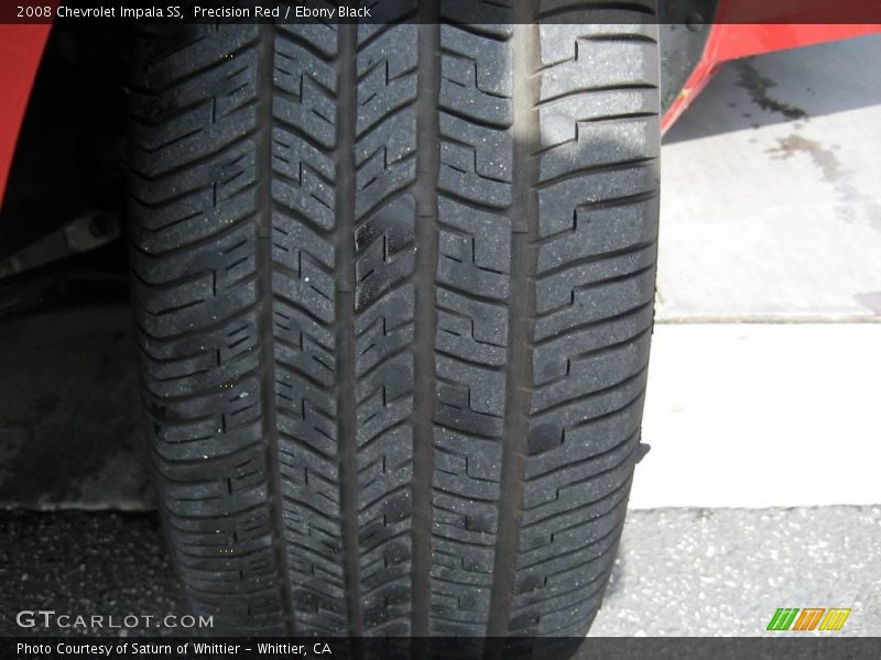Precision Red / Ebony Black 2008 Chevrolet Impala SS