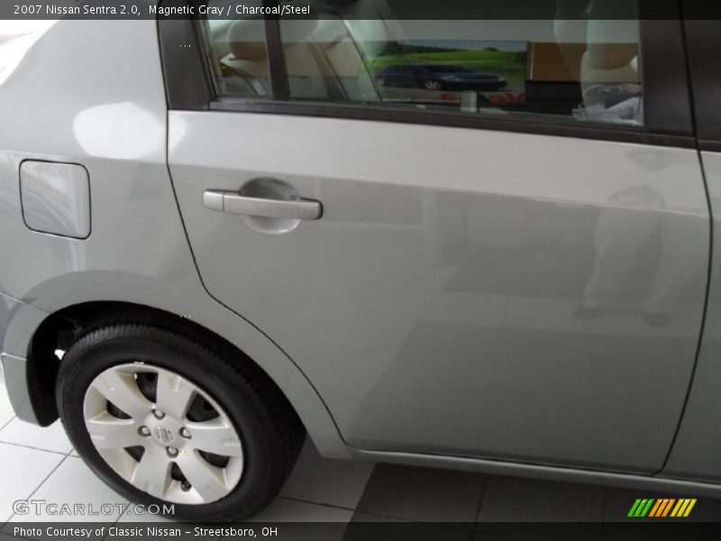Magnetic Gray / Charcoal/Steel 2007 Nissan Sentra 2.0