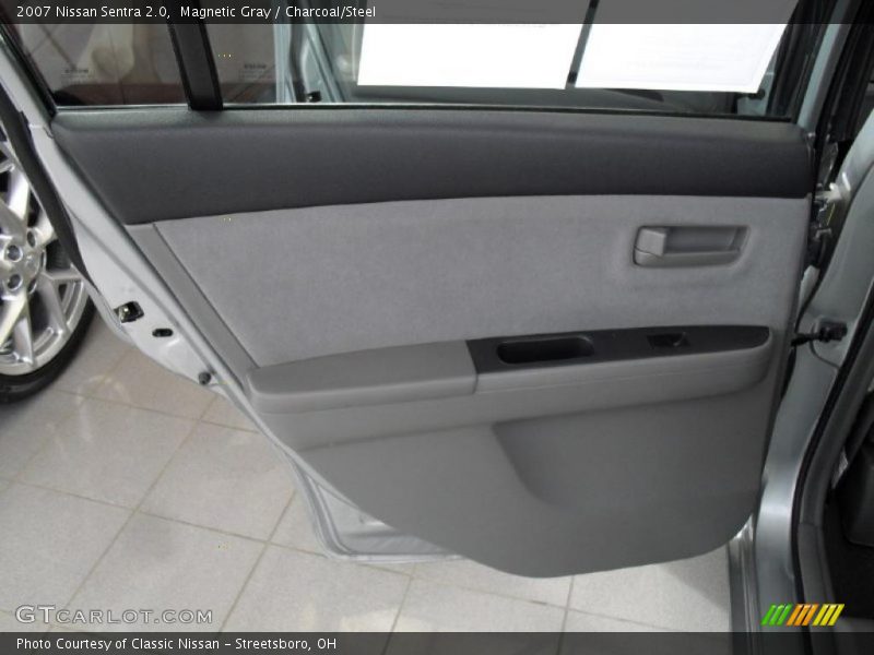 Magnetic Gray / Charcoal/Steel 2007 Nissan Sentra 2.0