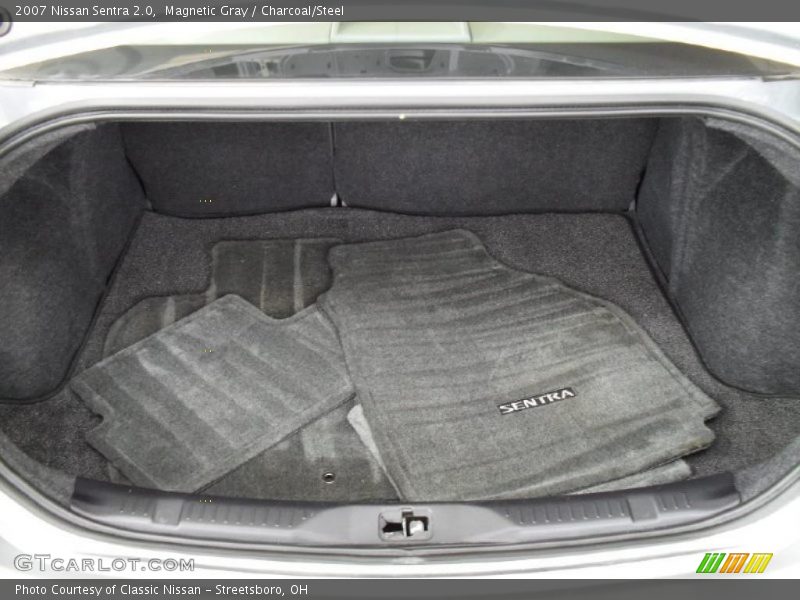Magnetic Gray / Charcoal/Steel 2007 Nissan Sentra 2.0