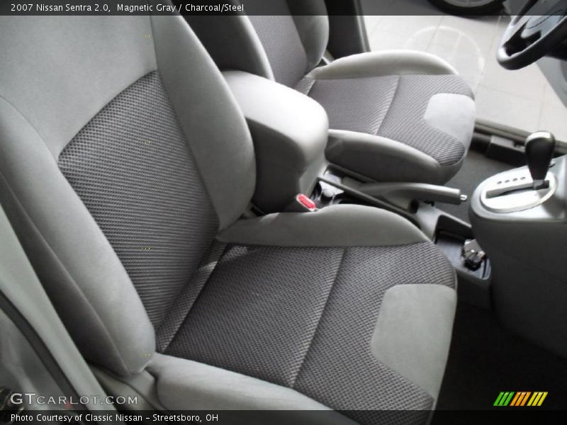 Magnetic Gray / Charcoal/Steel 2007 Nissan Sentra 2.0