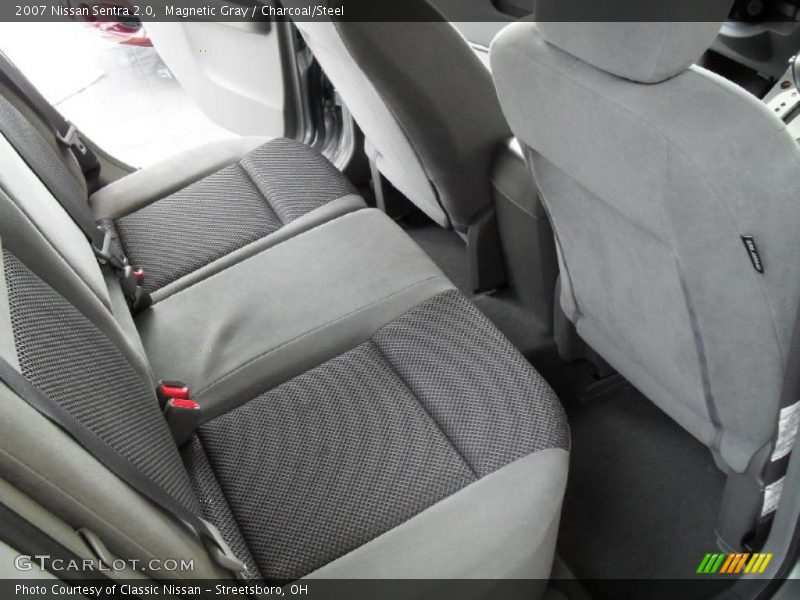 Magnetic Gray / Charcoal/Steel 2007 Nissan Sentra 2.0