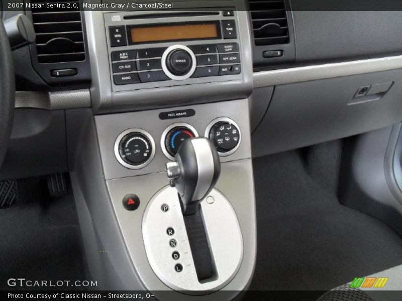 Magnetic Gray / Charcoal/Steel 2007 Nissan Sentra 2.0