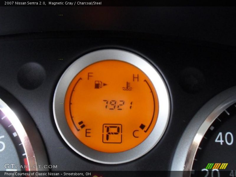 Magnetic Gray / Charcoal/Steel 2007 Nissan Sentra 2.0