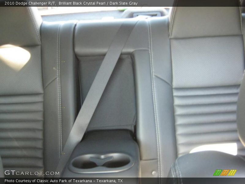 Brilliant Black Crystal Pearl / Dark Slate Gray 2010 Dodge Challenger R/T