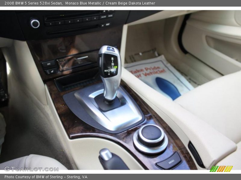  2008 5 Series 528xi Sedan 6 Speed Steptronic Automatic Shifter