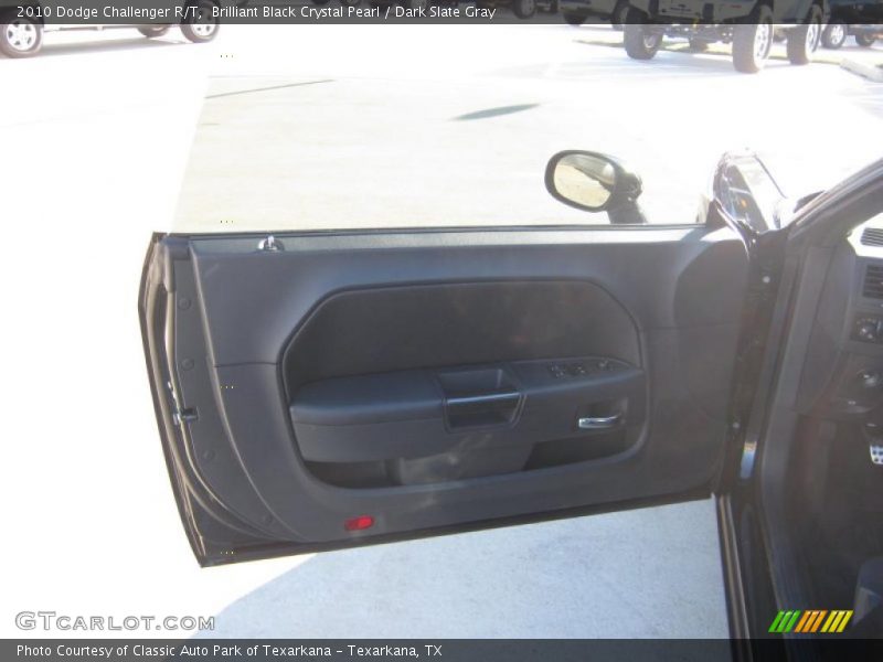 Brilliant Black Crystal Pearl / Dark Slate Gray 2010 Dodge Challenger R/T