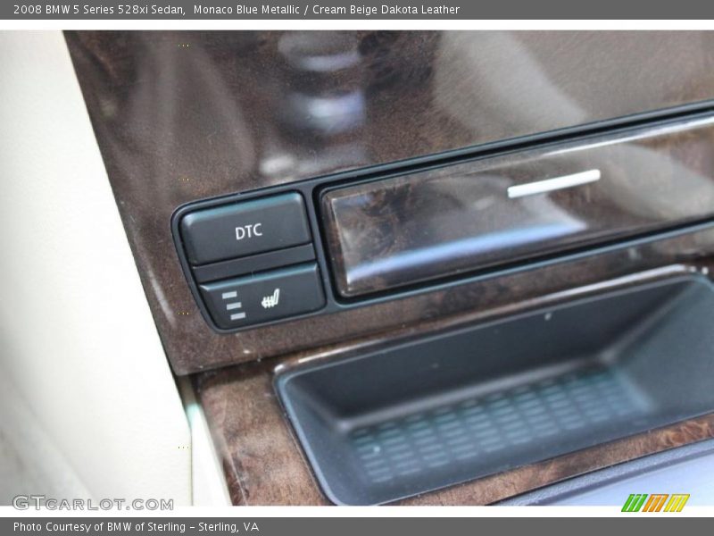 Monaco Blue Metallic / Cream Beige Dakota Leather 2008 BMW 5 Series 528xi Sedan