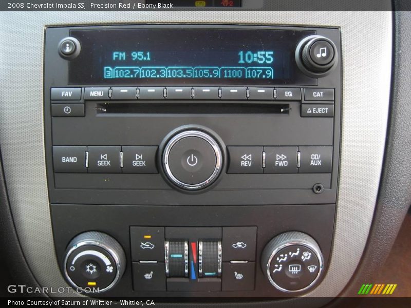 Precision Red / Ebony Black 2008 Chevrolet Impala SS