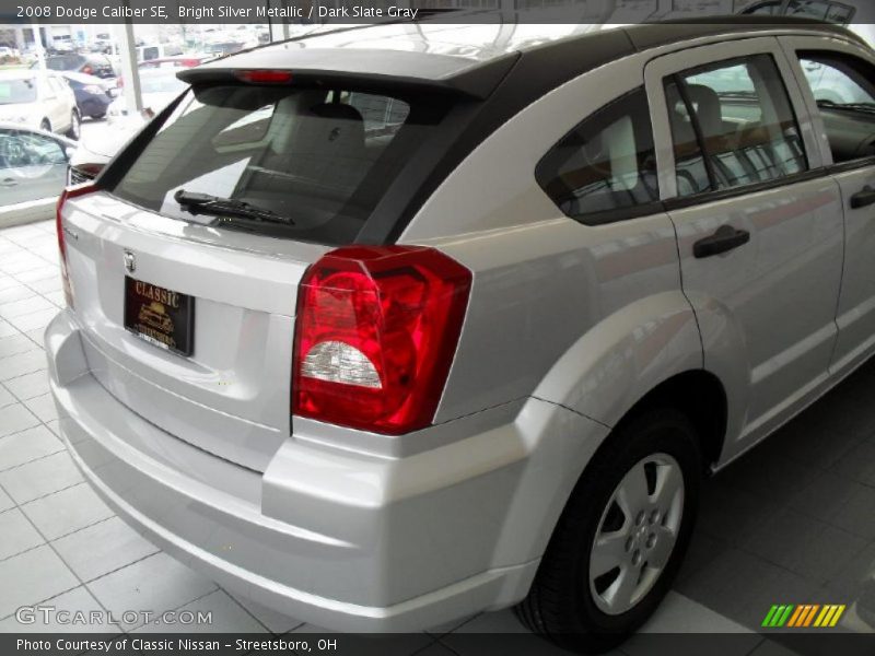 Bright Silver Metallic / Dark Slate Gray 2008 Dodge Caliber SE