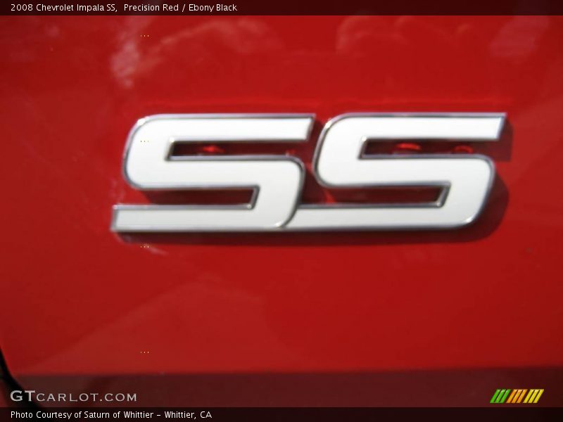 Precision Red / Ebony Black 2008 Chevrolet Impala SS