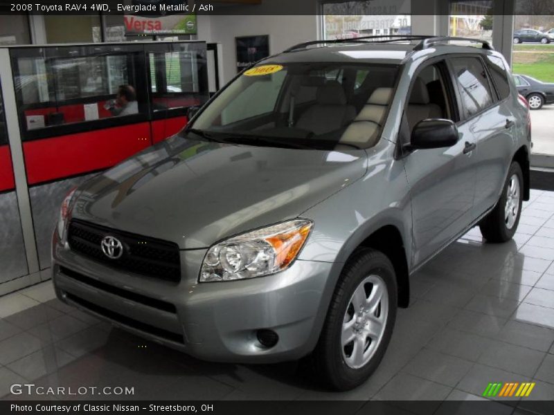 Everglade Metallic / Ash 2008 Toyota RAV4 4WD