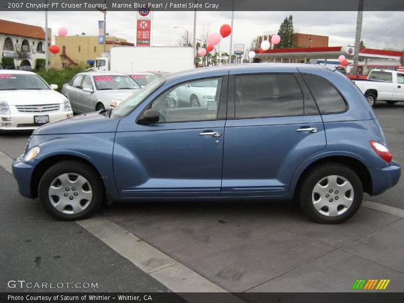 Marine Blue Pearl / Pastel Slate Gray 2007 Chrysler PT Cruiser Touring