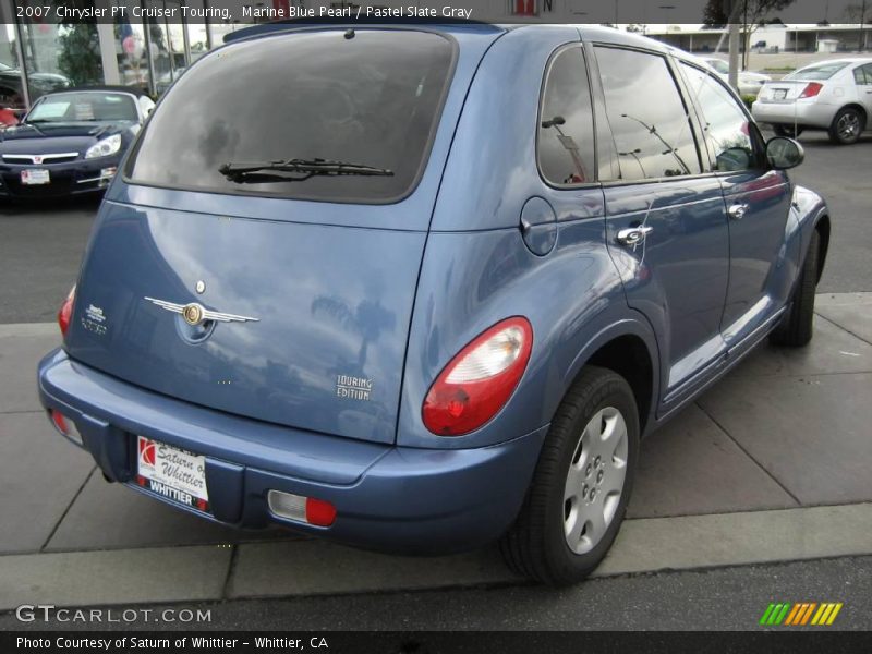 Marine Blue Pearl / Pastel Slate Gray 2007 Chrysler PT Cruiser Touring